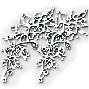 Filigree Leaf Pattern PNG 06212024