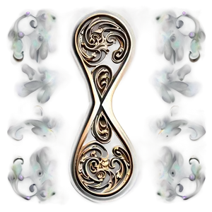 Filigree Swirl Accent PNG Ccx