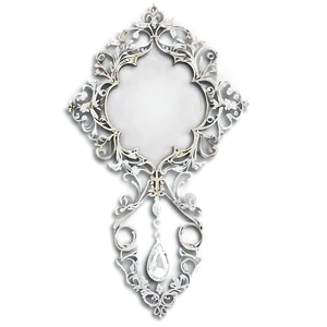 Filigree Wedding Frame PNG 37 PNG