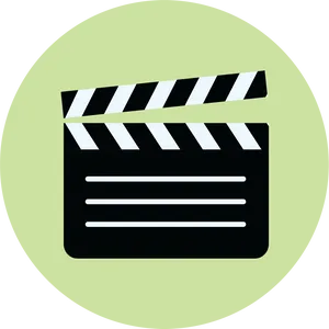 Film Clapperboard Icon PNG image