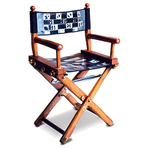 Film Director Chair PNG Ulk23