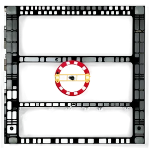 Film Frame With Aspect Ratio Markings PNG Exc93 PNG