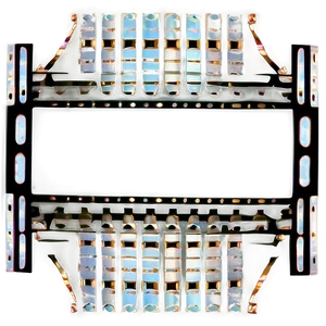 Film Frame With Aspect Ratio Markings PNG Qbg PNG