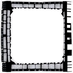 Film Frame With Burned Edges PNG Iwx