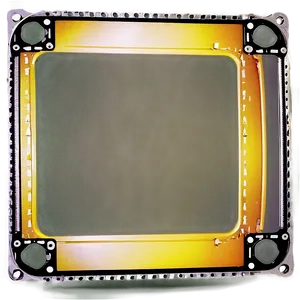 Film Frame With Light Leaks PNG 06202024