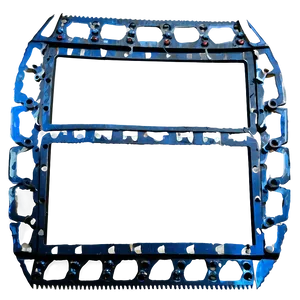 Film Frame With Sprockets Png 06202024 PNG image