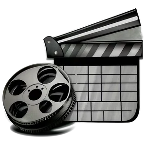 Film Production Slate Logo Png 06262024 PNG image