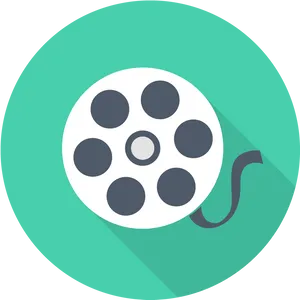 Film Reel Icon PNG image