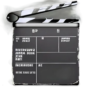 Film Slate For Editing PNG Tjt1 PNG