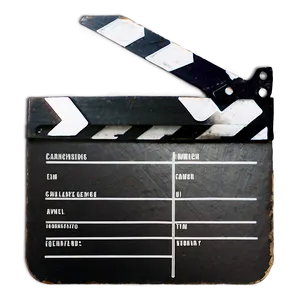 Film Slate For International Cinema PNG Csl80 PNG