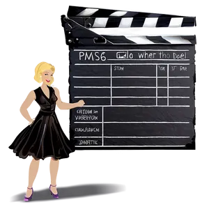 Film Slate For Workshop PNG Qxq PNG