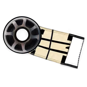 Film Tape Sketch PNG Jji