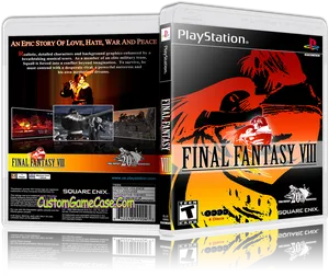 Final Fantasy V I I I Play Station Case PNG image