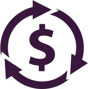 Financial Cycle Icon PNG image