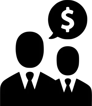Financial Discussion Icon PNG image