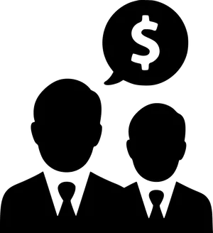 Financial Discussion Icon PNG
