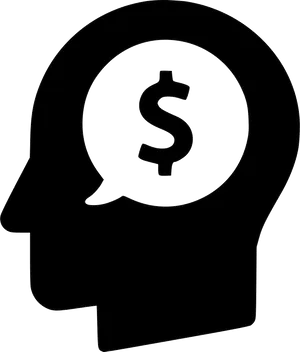 Financial Mindset Icon PNG image