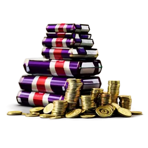 Financial Wealth Stack Png 05252024 PNG image