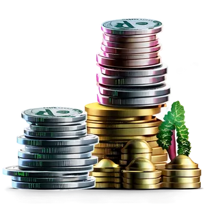 Financial Wealth Stack Png 13 PNG image