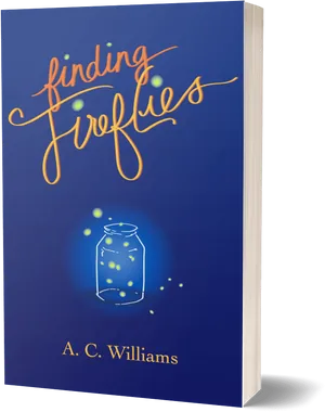 Finding Fireflies Book Cover PNG image