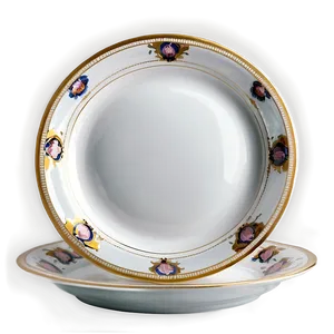 Fine China Plates Png 06212024 PNG image