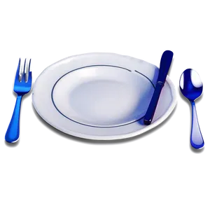 Fine Dining White Plate Png Yib PNG image