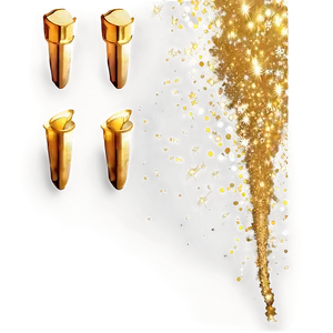 Fine Gold Glitter PNG 05232024