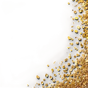 Fine Gold Glitter PNG Hwy20