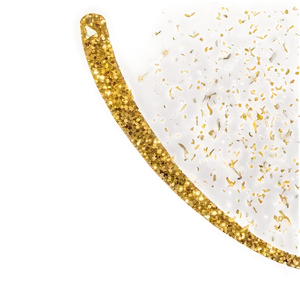 Fine Gold Glitter PNG Jbv47