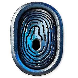 Fingerprint And Keyhole Concept Png Wsf PNG image