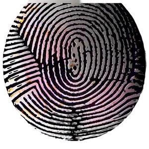 Fingerprint In Circle Shape Png Eba39 PNG image