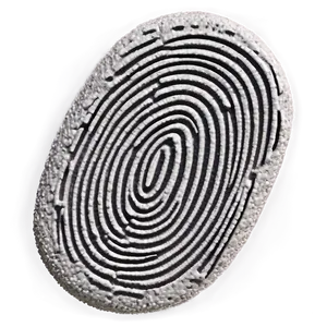 Fingerprint On Dusty Surface Png 05242024 PNG image