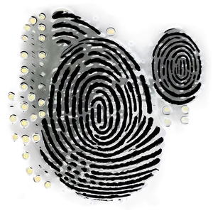 Fingerprint With Binary Code Png 05242024 PNG image