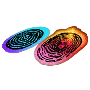 Fingerprint With Fire Effect Png 86 PNG image