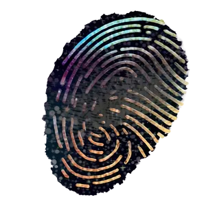 Fingerprint With Stars Background Png 05242024 PNG image
