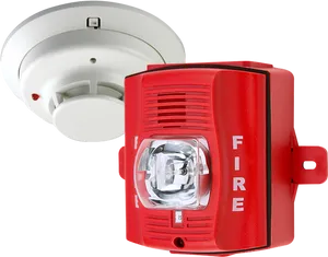 Fire Alarmand Smoke Detector Systems PNG image