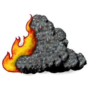 Fire And Smoke PNG A