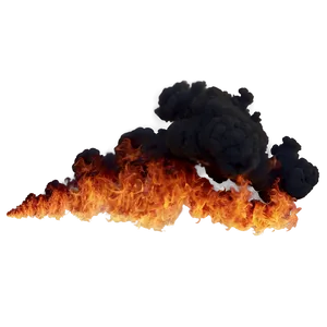 Fire And Smoke PNG B
