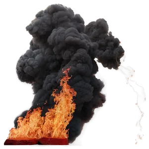 Fire And Smoke PNG D
