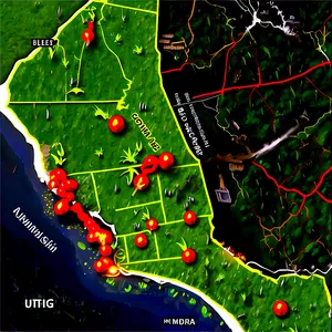 Fire Ant Invasion Map PNG Hgp79 PNG