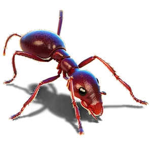 Fire Ant Scientific Illustration PNG Djc11 PNG