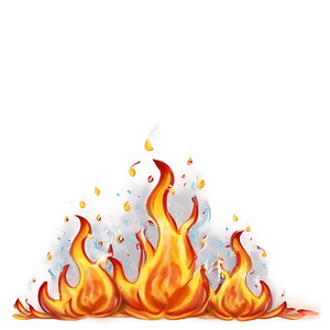 Fire Border Png 43 PNG image