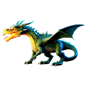 Fire-breathing Dragon Monster Png Gnk84 PNG image