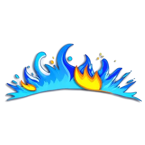 Fire Cartoon Effect PNG 92