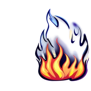 Fire Cartoon Logo PNG 06212024 PNG