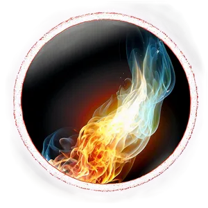 Fire Circle Effect PNG 60