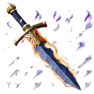 Fire Dagger PNG Lgn68 PNG