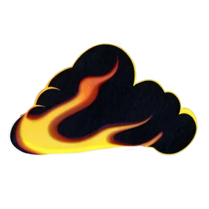 Fire Emoji B PNG image