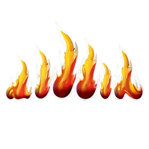 Fire Emoji C PNG image