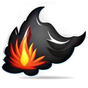 Fire Emoji Cartoon Png 06212024 PNG image